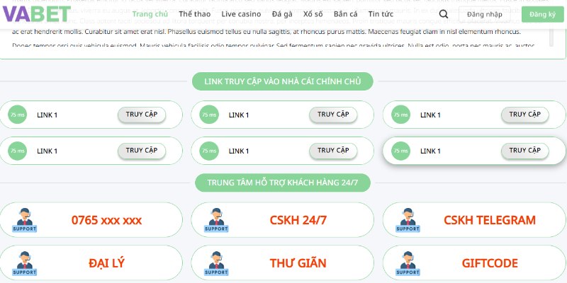 Người chơi có thể liên hệ với nhà cái qua các phương tiện khác nhau