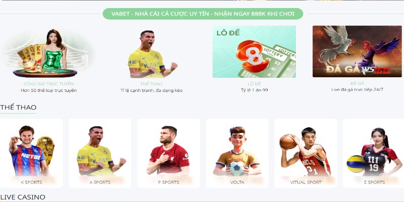 Liên hệ Vabet đa dạng tạo sự tiện lợi cho người dùng