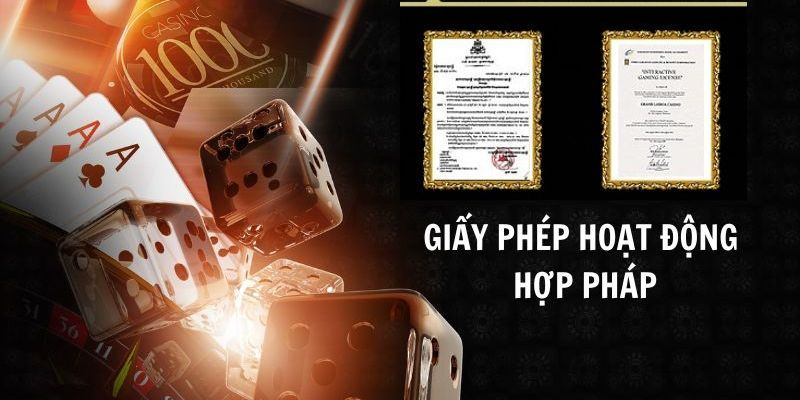 Giấy phép hoạt động hợp pháp sẽ trả lời việc Vabet có lừa đảo không cho bạn