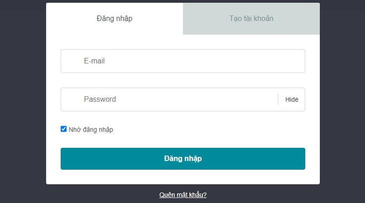 Trước khi đăng nhập vabet bạn cần phải có tài khoản đã đăng ký